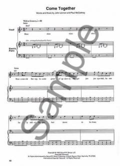 The Beatles Keyboard Book (Recorded Versions) 