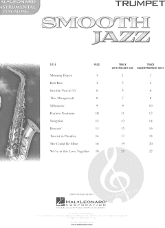 Smooth Jazz Trumpet im Alle Noten Shop kaufen kaufen