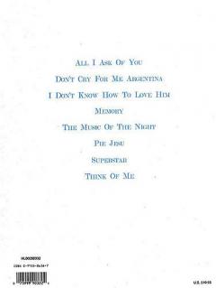 Andrew Lloyd Webber Piano Duets Vol. 1 