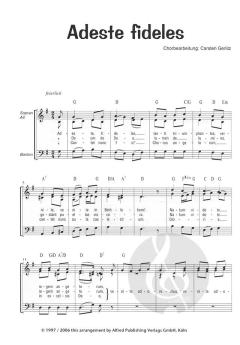 Chor Exclusiv Weihnachtslieder 