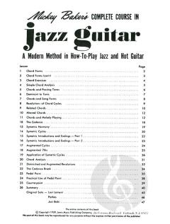 Mickey Baker's Complete Course In Jazz Guitar Book 2 von Mickey Baker 