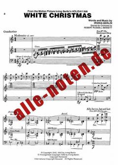 White Christmas von Irving Berlin 