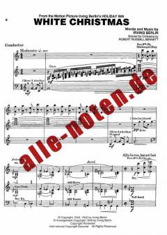 White Christmas von Irving Berlin 