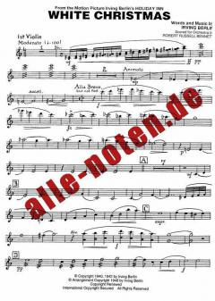 White Christmas von Irving Berlin 