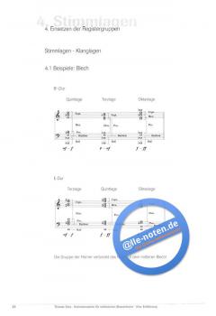 Instrumentation für Sinfonisches Blasorchester von Thomas Doss 