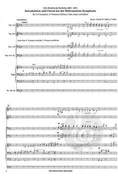 Ein feste Burg - Introduktion & Choral aus der Reformations-Sinfonie (Felix Mendelssohn Bartholdy) 