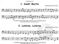 12 Laternenlieder - 4. Stimme in C 