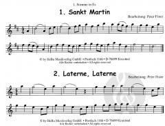 12 Laternenlieder - 1. Stimme in Eb 