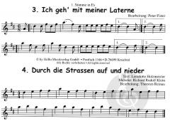 12 Laternenlieder - 1. Stimme in Eb 