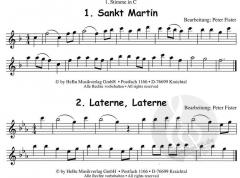 12 Laternenlieder - 1. Stimme in C 