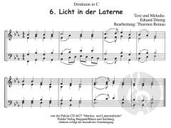 12 Laternenlieder - Partitur 