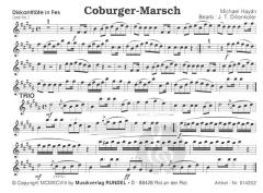 Coburger-Marsch von Michael Haydn 