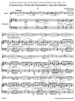 Aus der Heimat von Bedrich Smetana 