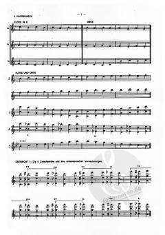 Übungen zum Zusammenspiel von Blasinstrumenten (Karl Moser) 
