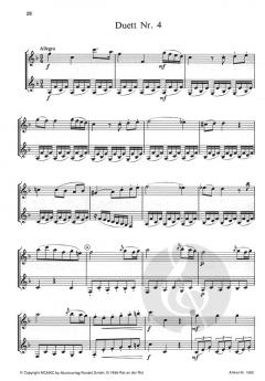 Sechs Klarinettenduette im Alle Noten Shop kaufen kaufen