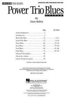 Power Trio Blues Guitar von Dave Rubin 
