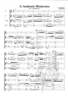 10 Stücke aus Klassik und Barock für Holzbläser Quartett im Alle Noten Shop kaufen