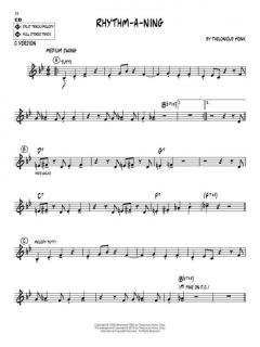 Jazz Play-Along Vol. 91: Thelonious Monk Favorites im Alle Noten Shop kaufen