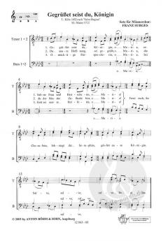Gegrüßet seist du Königin (Franz Surges) 