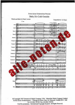 Baby It's Cold Outside (Frank Loesser) 