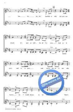 And So It Goes (Billy Joel) 