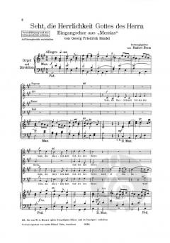 Seht die Herrlichkeit Gottes des Herrn (Georg Friedrich Händel) 