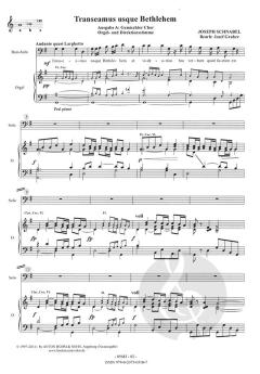 Transeamus Usque Bethlehem (Ausgabe A) (Joseph Schnabel) 