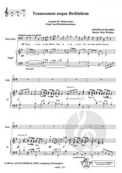 Transeamus Usque Bethlehem (Ausgabe B) (Joseph Schnabel) 