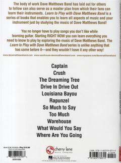 Learn To Play Guitar von Dave Matthews Band 
