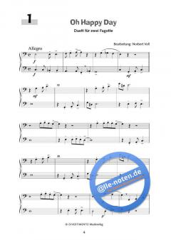 12 Spirituals für 2 Fagotte (Norbert Voll) 