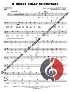 Christmas Favorites String Bass 
