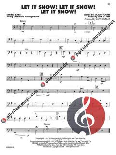 Christmas Favorites String Bass 