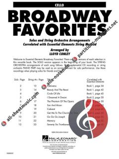 Broadway Favorites for Strings 