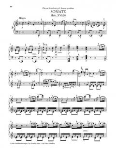 Sämtliche Klaviersonaten Band 4 von Joseph Haydn im Alle Noten Shop kaufen