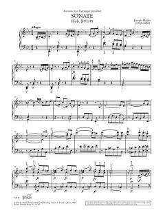 Klaviersonate Es-Dur Hob. XVI:49 von Joseph Haydn im Alle Noten Shop kaufen - UT51025