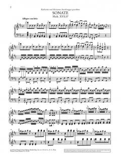 Klaviersonate Es-Dur Hob. XVI:49 von Joseph Haydn im Alle Noten Shop kaufen - UT51025