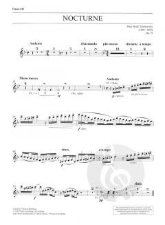 Nocturne op. 19 Nr. 4 von Pjotr Iljitsch Tschaikowski 