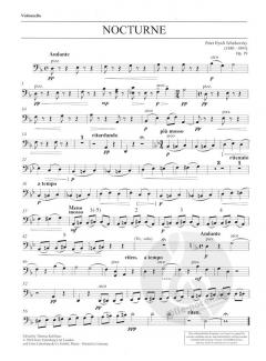 Nocturne op. 19 Nr. 4 von Pjotr Iljitsch Tschaikowski 