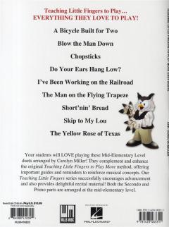 Teaching Little Fingers To Play More Easy Duets 