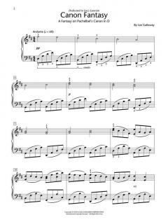 Canon Fantasy - Fantasy On Pachelbel's Canon In D von Lee Galloway 
