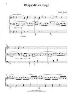 Rhapsodie en rouge von Randall Hartsell 