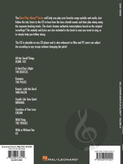 Bass Play-Along Vol. 34: Easy Songs 