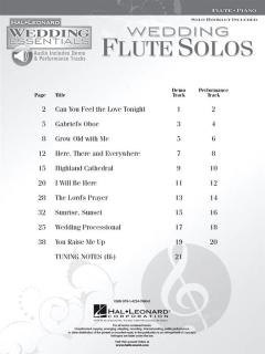 Wedding Flute Solos 