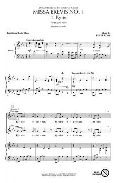 Missa Brevis No. 1 (Peter Robb) 