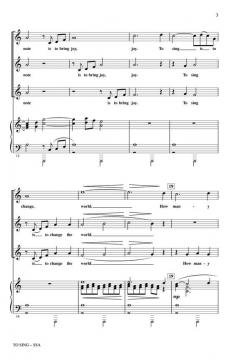 To Sing von Libby Larsen 