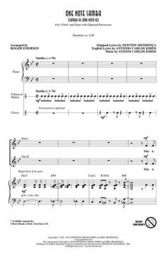 One Note Samba von Antonio Carlos Jobim (Download) 