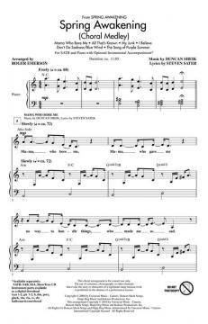 Spring Awakening (Choral Medley) 