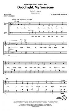 Goodnight, My Someone (Meredith Willson) 