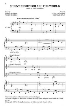 Silent Night For All The World (Pepper Choplin) 