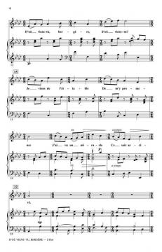 D'ou Vien-tu, Bergere 